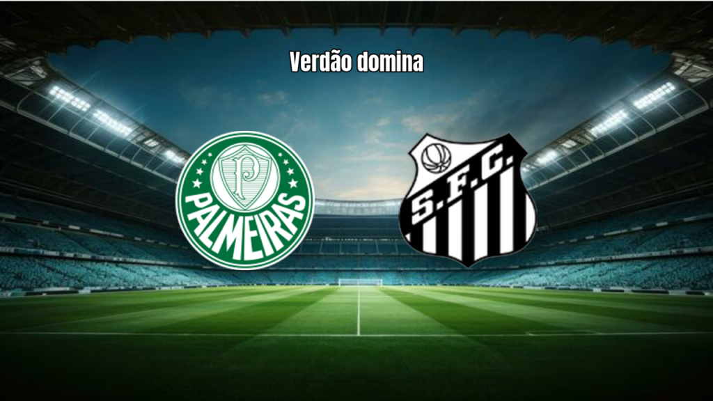 Palmeiras 3x0 Santos: Verdão abre vantagem na Copa do Brasil