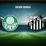 Palmeiras 3x0 Santos: Verdão abre vantagem na Copa do Brasil