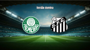 Palmeiras 3x0 Santos: Verdão abre vantagem na Copa do Brasil