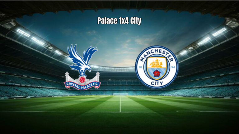 Crystal Palace 1x4 Manchester City: show de Cherki