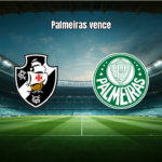 Vasco da Gama U20 0x1 Palmeiras: título e gol de Erick Bele