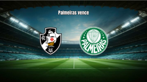 Vasco da Gama U20 0x1 Palmeiras: título e gol de Erick Bele