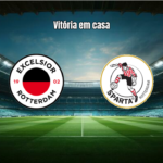 Excelsior vence Sparta Rotterdam por 2 a 1 na Eredivisie