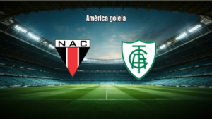 América Mineiro U20 vence Nacional de Muriaé por 4 a 1