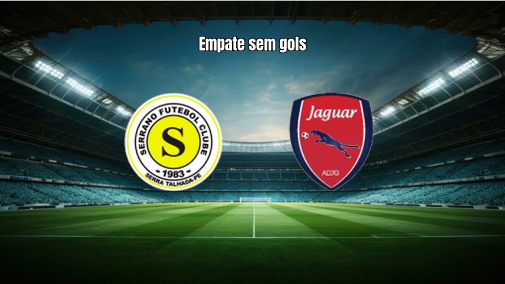 Serrano PE U20 e Jaguar U20 empatam sem gols no Pernambucano