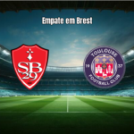 Stade Brestois 29 2x2 Toulouse: Destaques na Ligue 1
