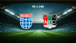 PEC Zwolle x NEC Nijmegen: Destaques e Análise da Partida