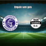 Goianésia 0x0 Goiânia: Destaques de um Empate Sem Gols