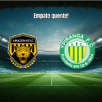 Amazonas 2x2 Ypiranga-RS: Empate emocionante na Série C