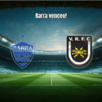 Barra vence Volta Redonda por 2 a 0 e segue vivo na Série C