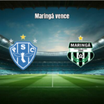 Paysandu 0x1 Maringá: gol no fim decide na Série C