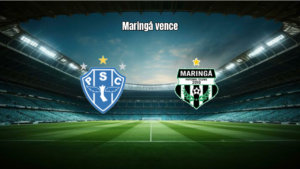 Paysandu 0x1 Maringá: gol no fim decide na Série C
