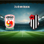 União São João 3x0 Bandeirante SP na Copa Paulista
