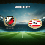 Utrecht sofre goleada do PSV por 6 a 1 na Eredivisie