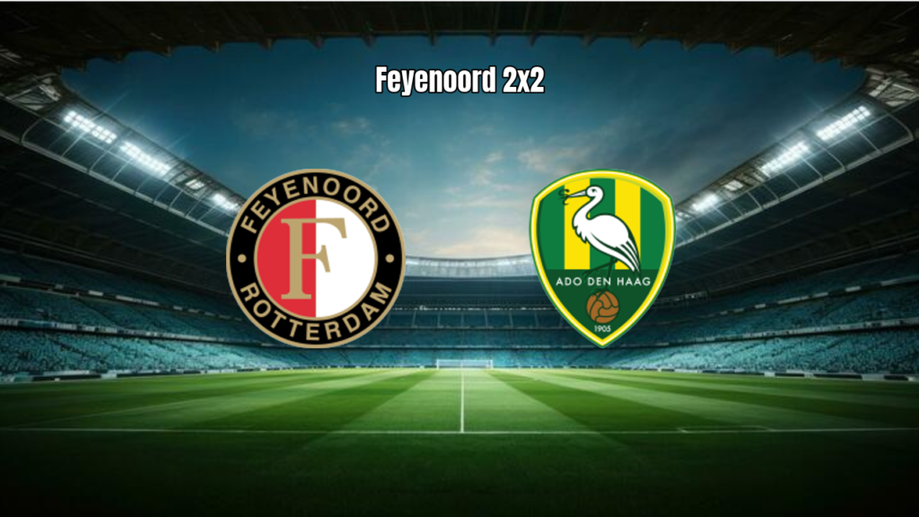 Feyenoord 2x2 ADO Den Haag: Destaques da Eredivisie