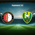 Feyenoord 2x2 ADO Den Haag: Destaques da Eredivisie