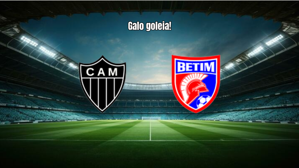 Atlético Mineiro U20 goleia Betim por 4 a 0 no Mineiro