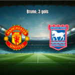 Manchester United 5x2 Ipswich: Show de Bruno Fernandes