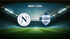 Napoli 1-2 Como: Fora de casa, Como vence no Maradona