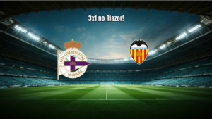 Deportivo La Coruña 3x1 Valencia: Destaques da Partida