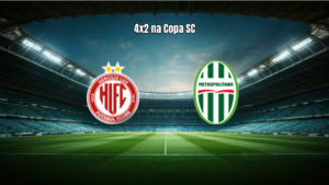 Hercílio Luz 4x2 Metropolitano: Destaques da Copa SC