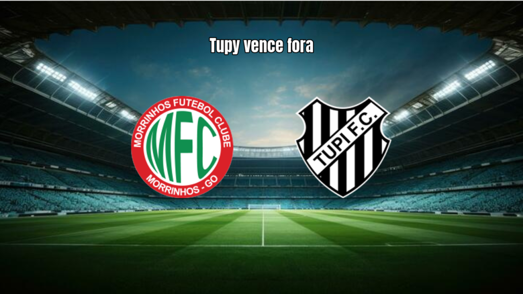 Morrinhos 1x3 Tupy FC: Tupy vence e se destaca no Goiano