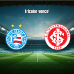 Bahia vence Internacional por 3 a 2 na Arena Fonte Nova
