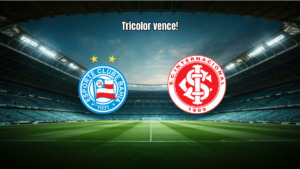 Bahia vence Internacional por 3 a 2 na Arena Fonte Nova
