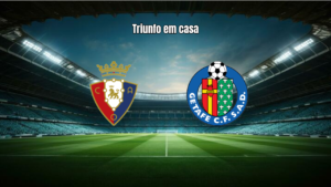 Osasuna vence Getafe por 1 a 0 em jogo truncado na La Liga