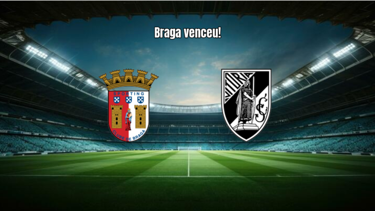 SC Braga 1x0 Vitória SC: Destaques da Primeira Liga