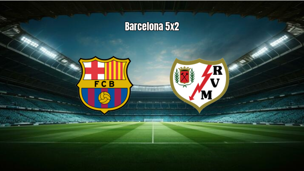 Barcelona 5x2 Rayo Vallecano: Virada e Show no Camp Nou