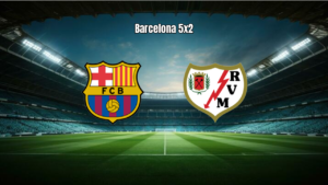 Barcelona 5x2 Rayo Vallecano: Virada e Show no Camp Nou