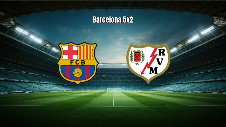 Barcelona 5x2 Rayo Vallecano: Virada e Show no Camp Nou