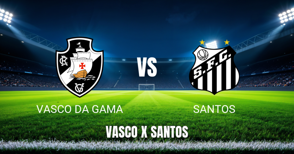 Onde Assistir Vasco x Santos Palpite Série A 16/08/2026