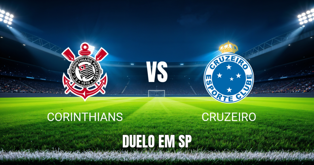 Onde Assistir Corinthians x Cruzeiro: Palpite e Prognóstico 16/08/2026