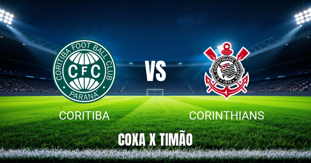 Coritiba x Corinthians: Onde assistir, palpite e mais - 23/08/2026