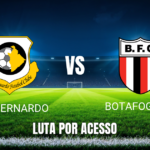 Onde Assistir São Bernardo x Botafogo-SP: Palpite 14/08/2026