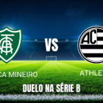 Onde Assistir América-MG x Athletic: Palpite 16/08/2026