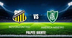 Onde Assistir Novorizontino x América-MG: Palpite para 20/08/2026