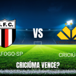 Onde Assistir Botafogo-SP x Criciúma: Palpite 19/08/2026