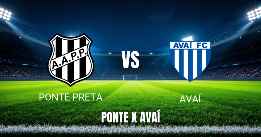 Onde Assistir Ponte Preta x Avaí: Palpite na Série B | 23/08/2026