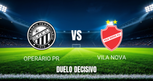 Onde Assistir Operário PR x Vila Nova: Palpite – 23/08/2026