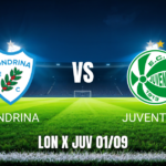 Onde Assistir Londrina x Juventude: Palpite - 01/09/2026