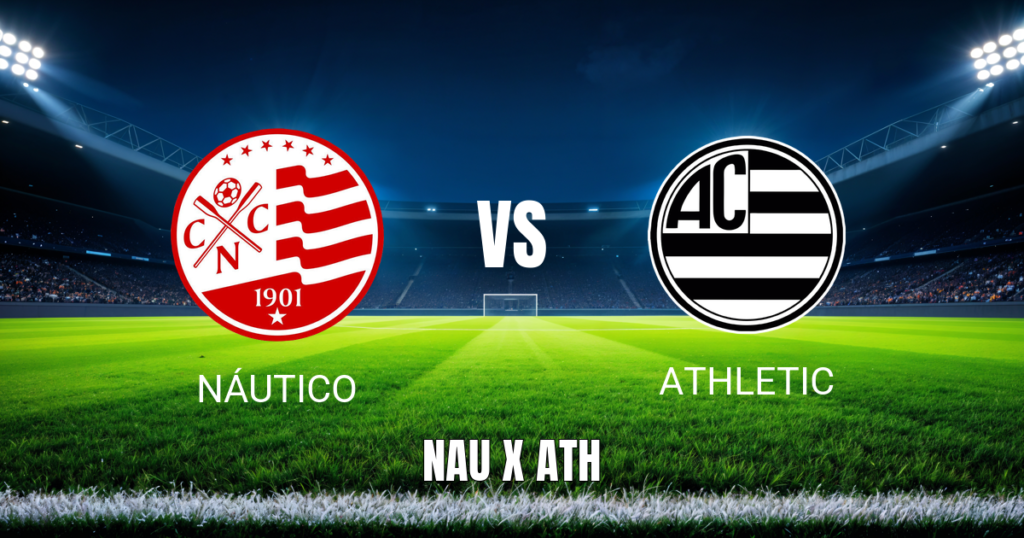 Onde Assistir Náutico x Athletic e Palpite - 28/08/2026