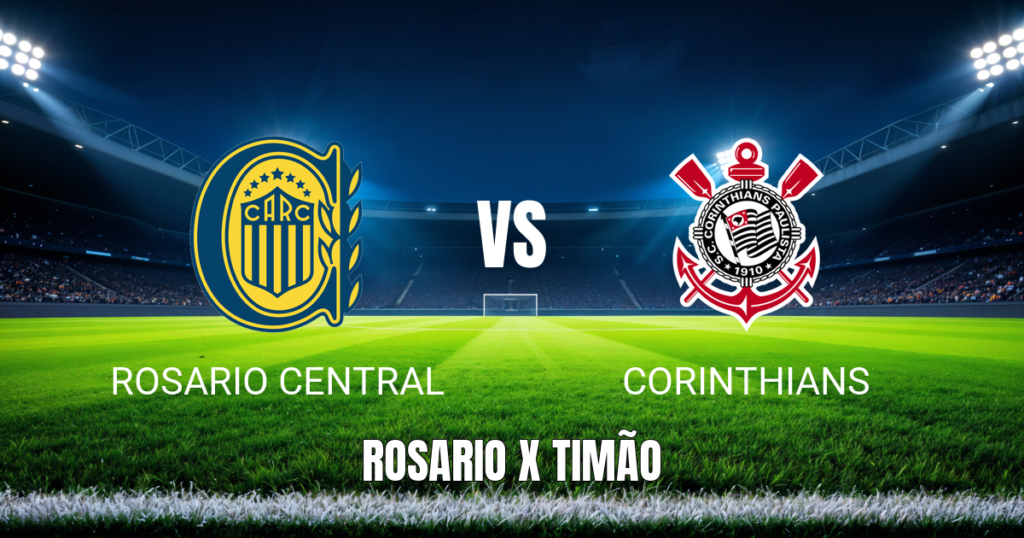 Onde Assistir Rosario Central x Corinthians e Palpite 13/08/2026
