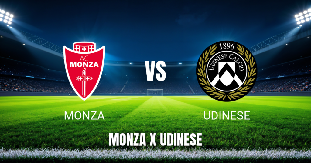 Onde assistir Monza x Udinese: Palpite e transmissão 29/08/2026