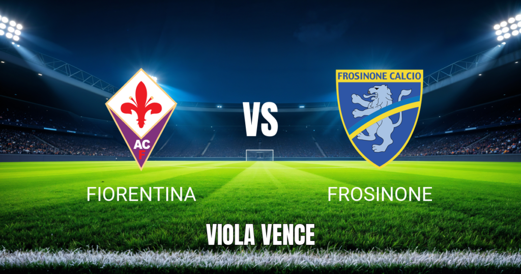 Onde Assistir Fiorentina x Frosinone, Palpite e Odds – 29/08/2026