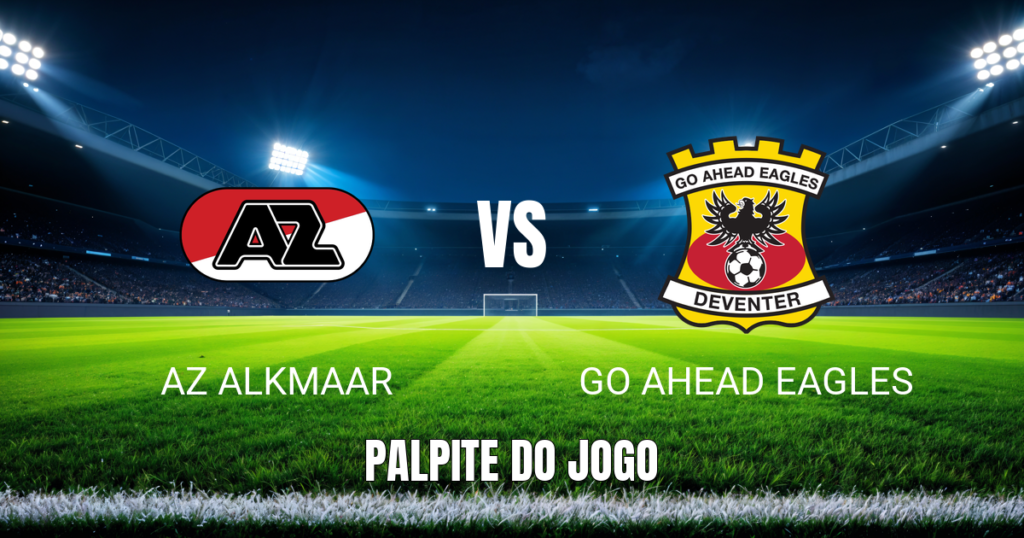 Onde assistir AZ Alkmaar x Go Ahead Eagles: Palpite 29/08/2026