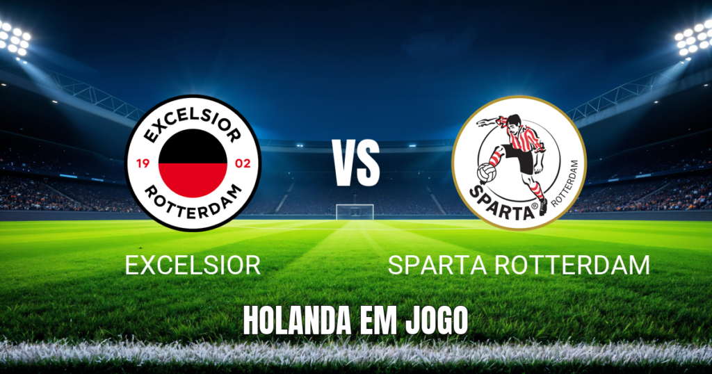 Onde Assistir Excelsior x Sparta Rotterdam Palpite 29/08/2026