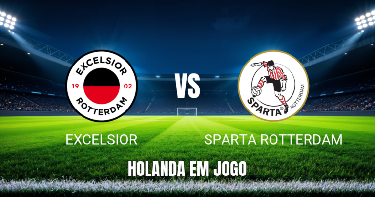 Onde Assistir Excelsior x Sparta Rotterdam Palpite 29/08/2026